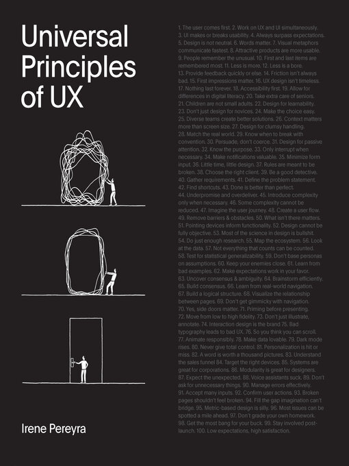 Title details for Universal Principles of UX by Irene Pereyra - Available